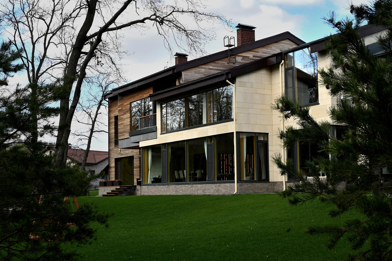 Частная вилла, архитектура частной виллы