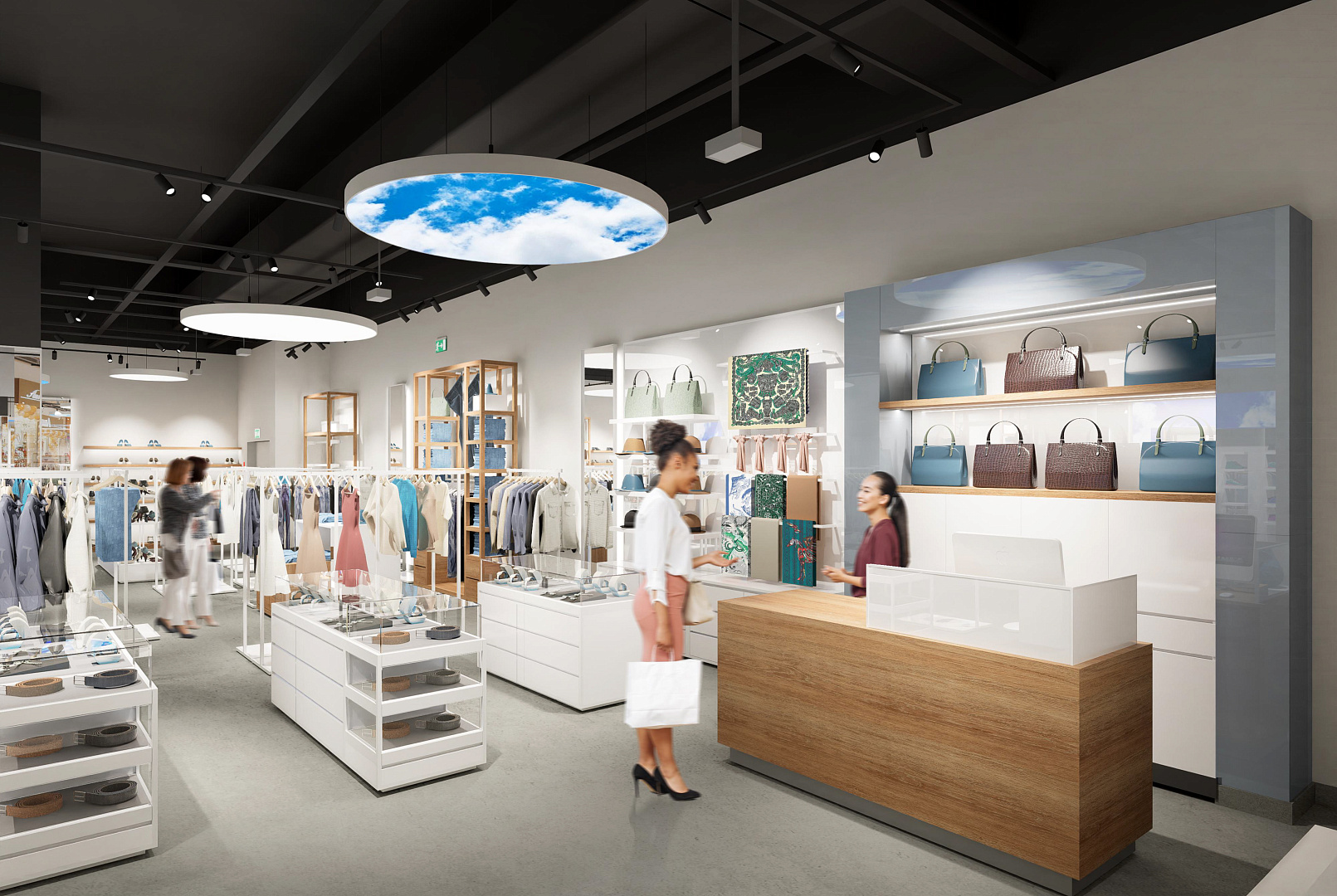 современный дизайн Grande Boutique SPACE