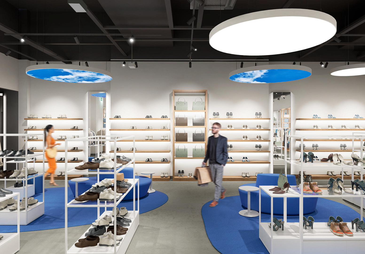современный интерьер бутика Grande Boutique SPACE